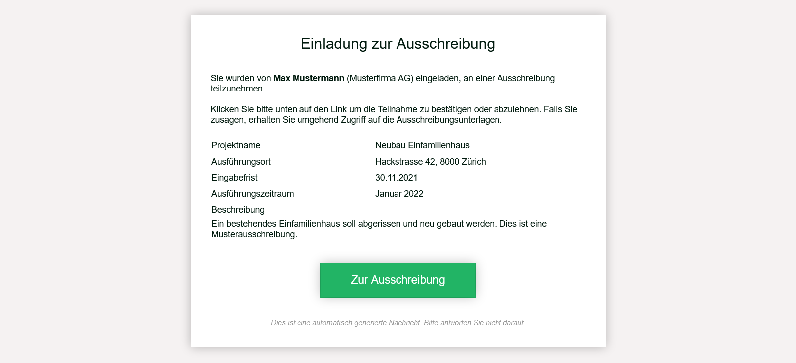 Screenshot 1: Funktionsweise Devisio für Bauunternehmen und Handwerker