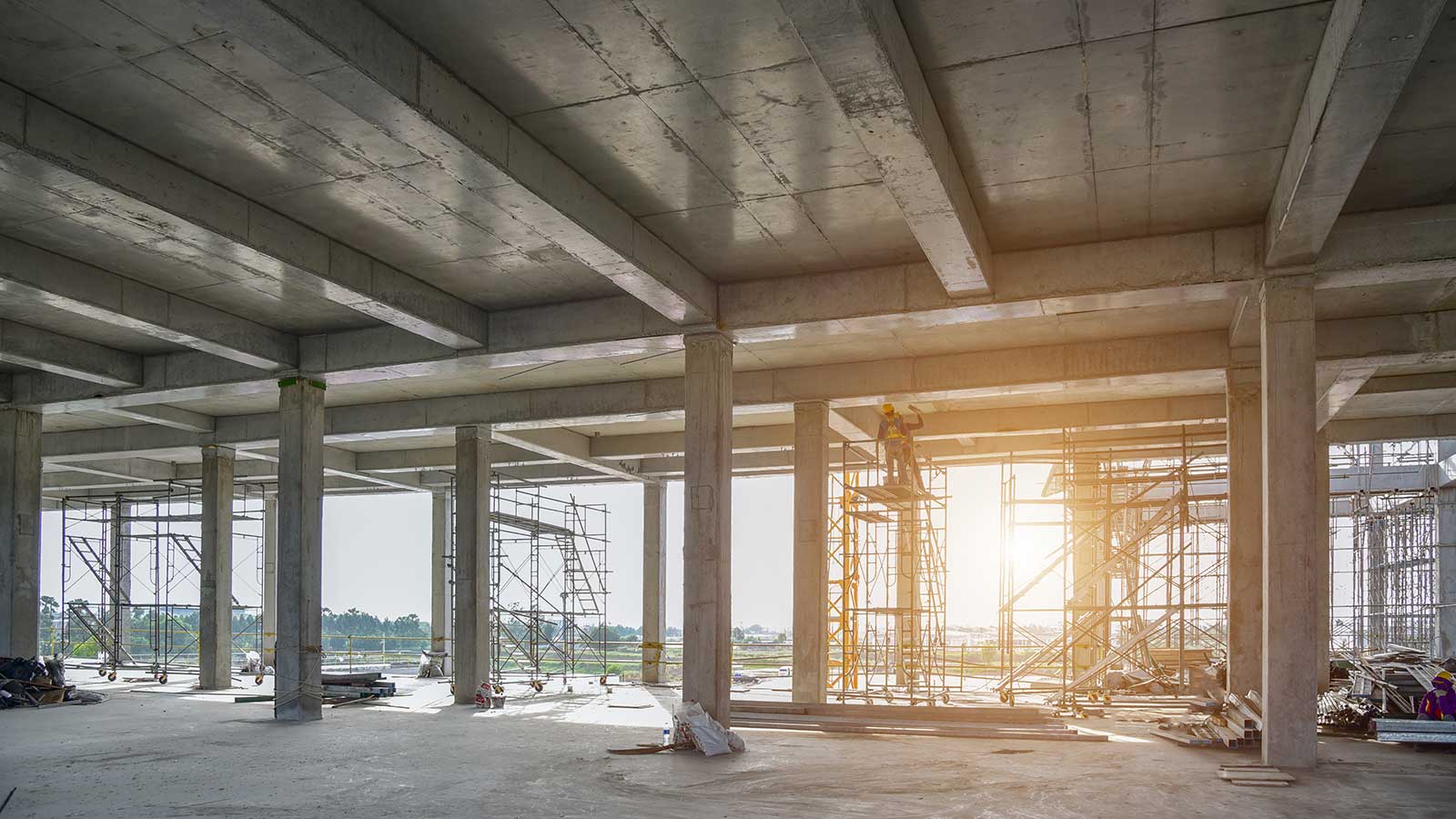 Bild einer Baustelle